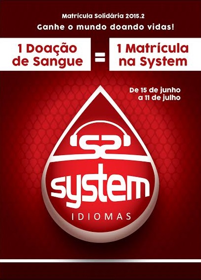 Em parceria com o Hemoal, Escola de Idiomas promove campanha solidária para doação de sangue