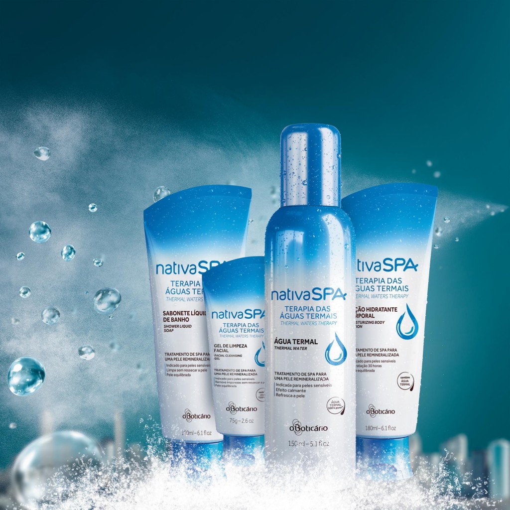 O Boticário lança água termal