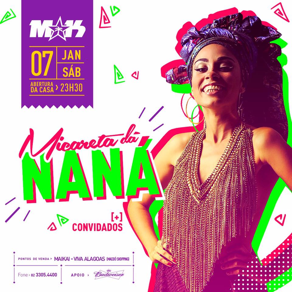 Naná Martins leva micareta ao Maikai neste sábado (07)